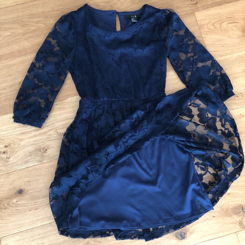 Forever 21 - Blue lace dress - Picture 4 of 6